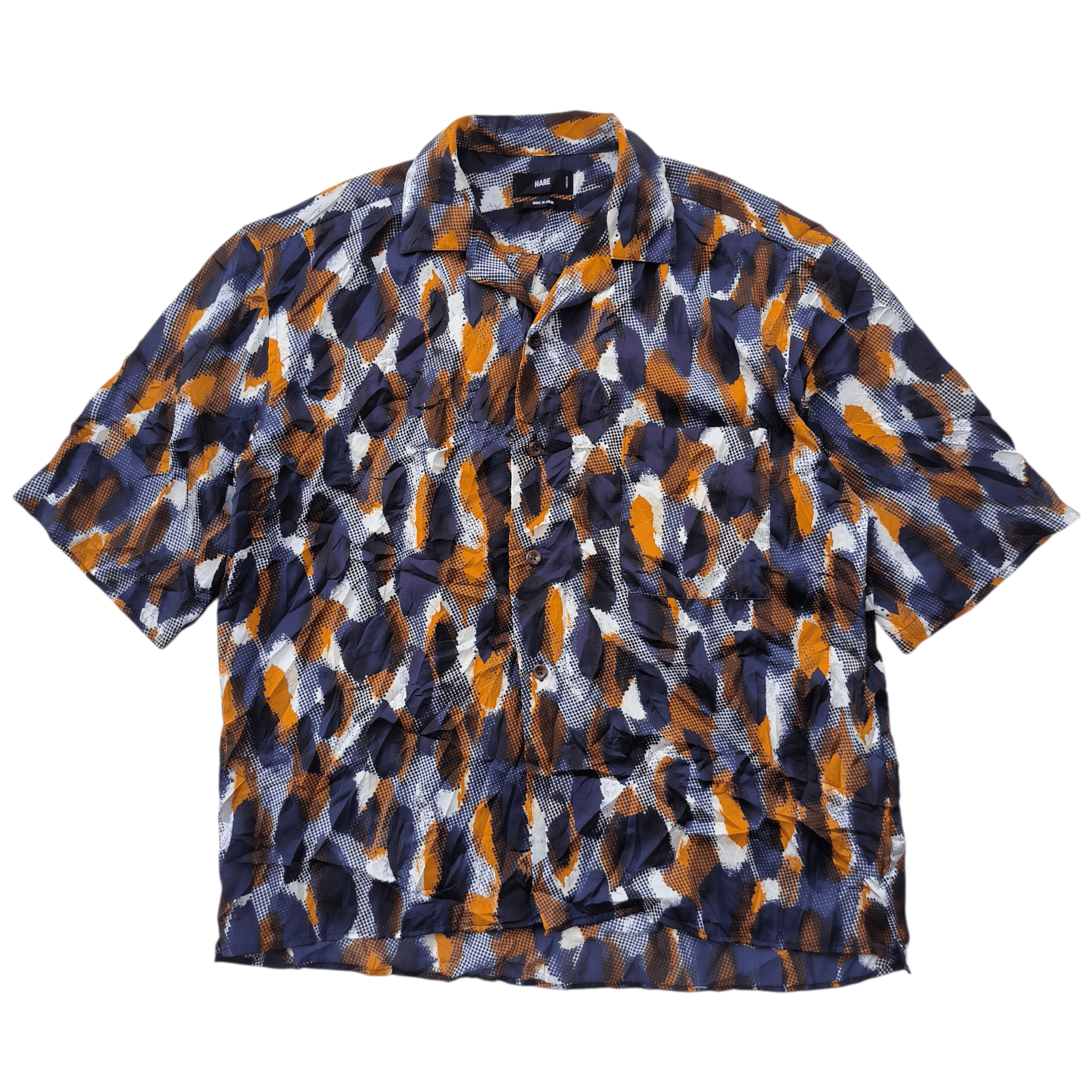 Japanese Brand HARE Japan Open Collar Shirt Size US M / EU 48-50 / 2 - 1 Thumbnail