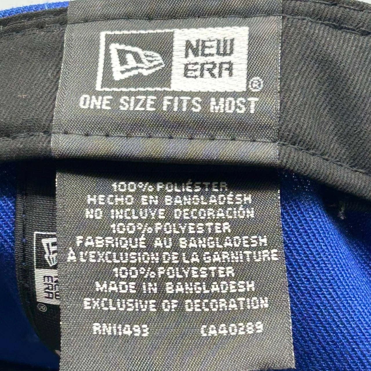 New Era Kansas City Royals Hat Men Blue Gray Snap Back Cap Size ONE SIZE - 4 Thumbnail