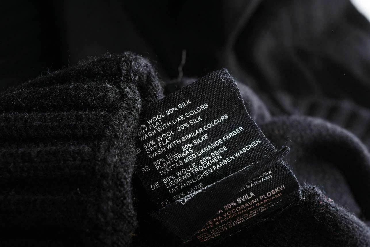 Stella McCartney Women's Stella McCartney for H&M Black Wool Silk Cardigan Size M / US 6-8 / IT 42-44 - 5 Thumbnail