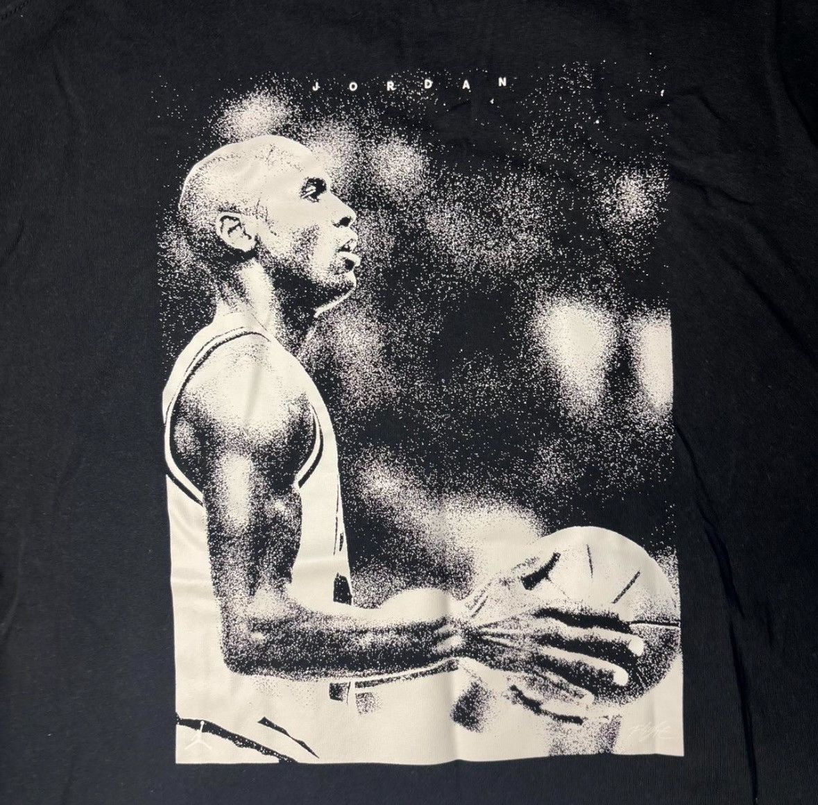 Jordan Brand Jordan Brand Michael Jordan Black tshirt Size US L / EU 52-54 / 3 - 4 Thumbnail