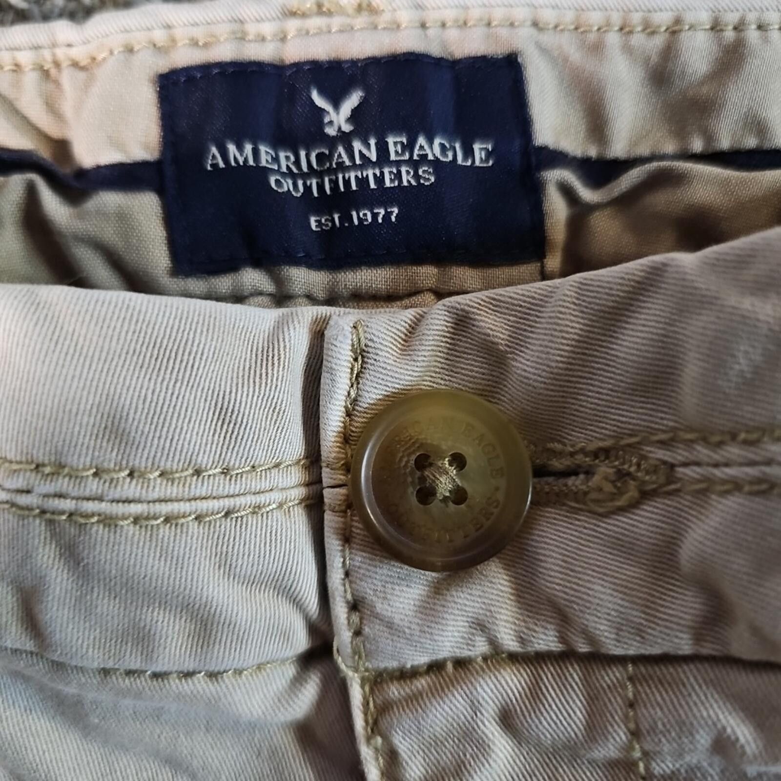 American Eagle Outfitters American Eagle MIDI Stretched 8 Shorts Size 30" / US 8 / IT 44 - 2 Thumbnail