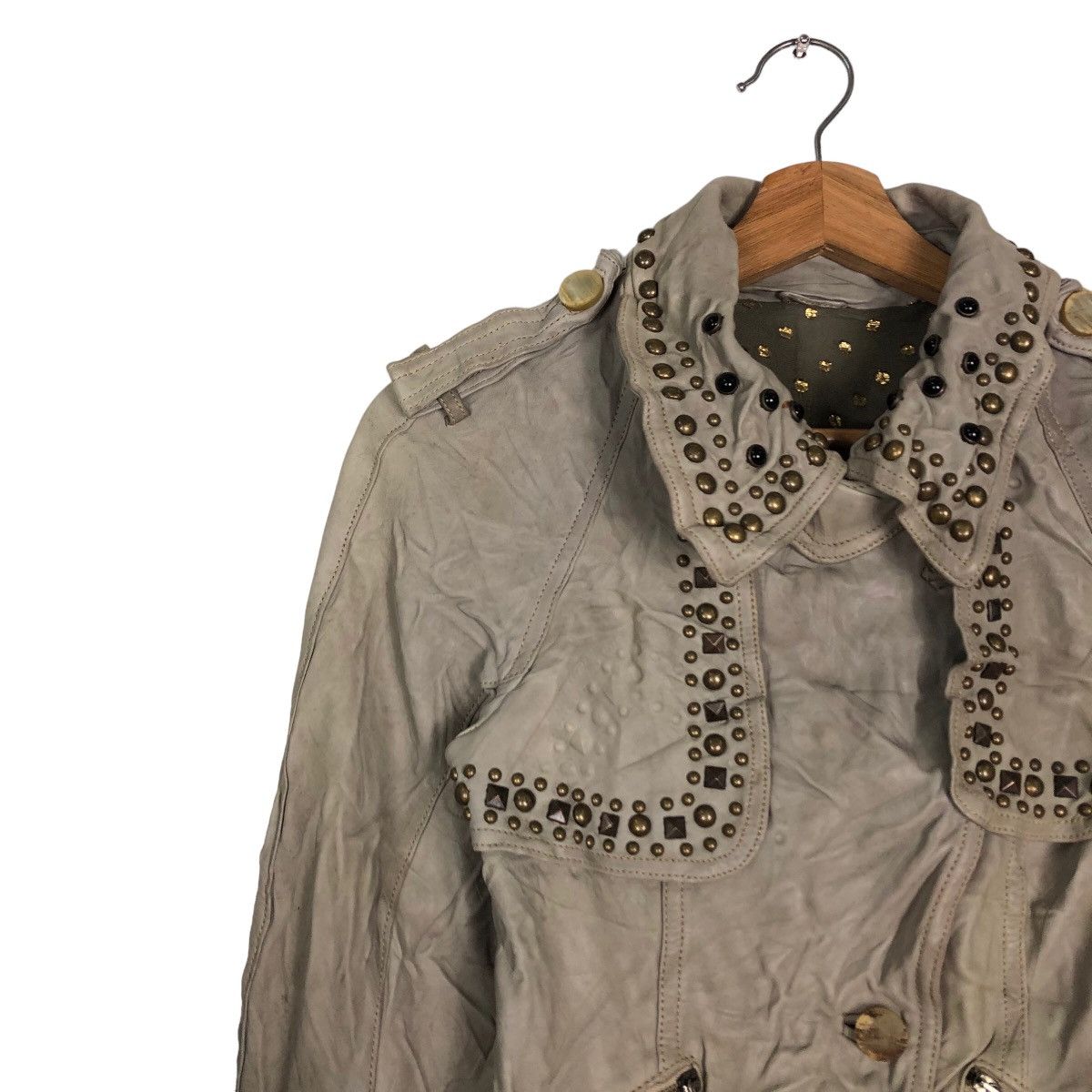 Japanese Brand 🔥90’s Vintage True Leather Biker Jacket Cropped Vera Pelle Size US S / EU 44-46 / 1 - 7 Thumbnail