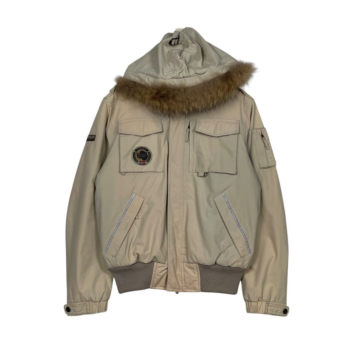 NAPAPIJRI EXPEDITION EXPERIENCE ジャケット Napapijri Jacket Mens Medium Gray Expedition Experience
