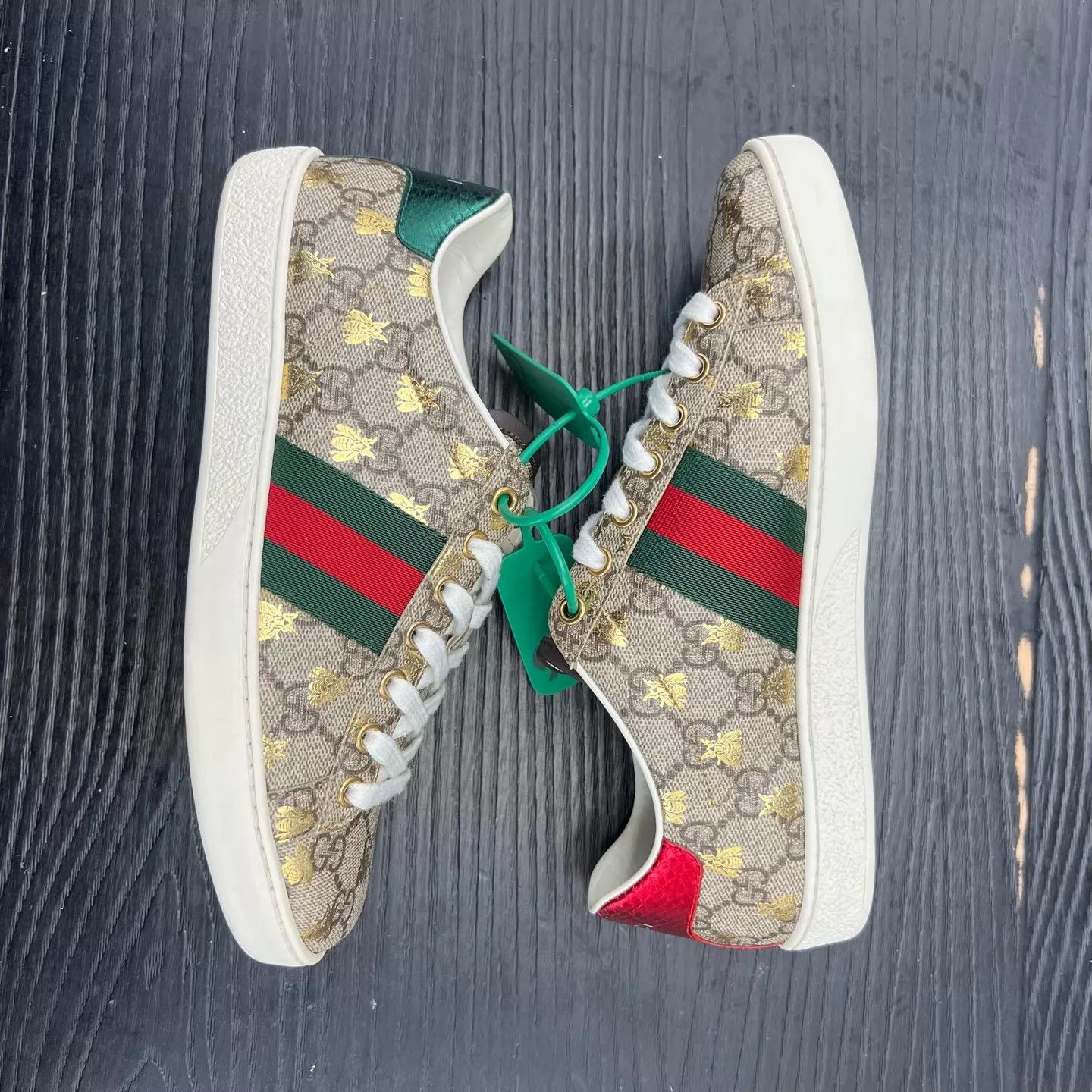 Gucci Gucci Ace Ebony All Over Print 37 Size US 6.5 / IT 36.5 - 3 Thumbnail
