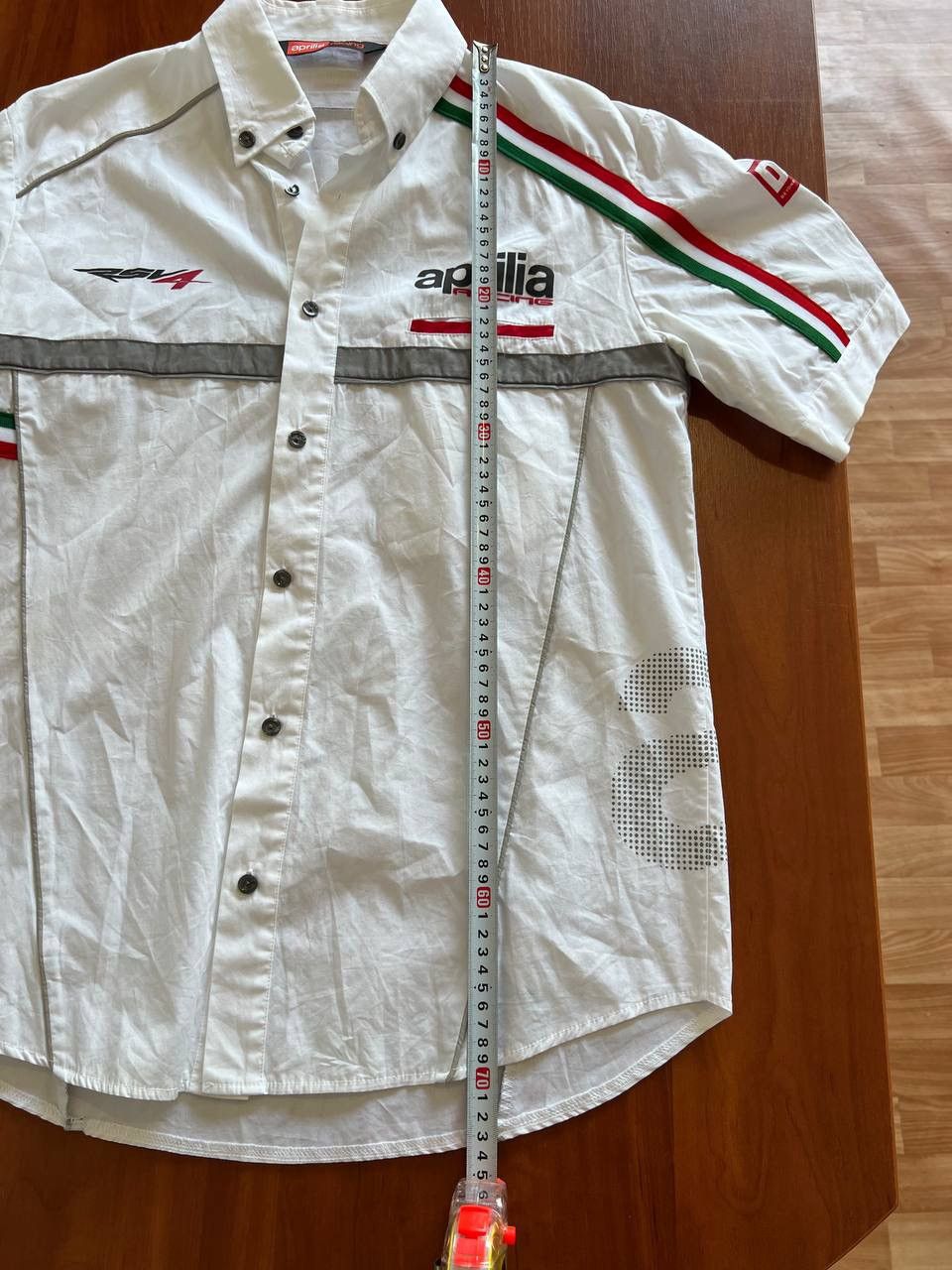ICON Motorsports APRILIA ITALY RACING TEAM RSV4 OFFICIAL MERCHANDISE SHIRT M Size US M / EU 48-50 / 2 - 17 Thumbnail