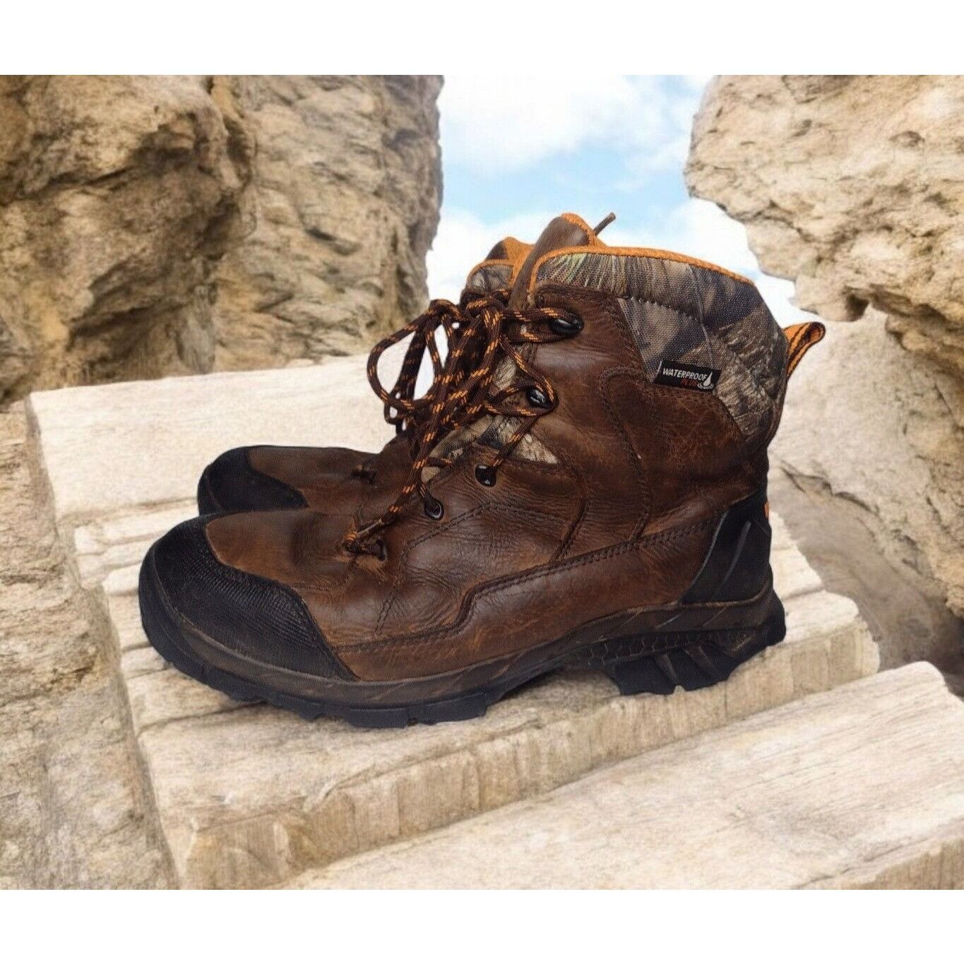 Wolverine Wolverine Crossbux LX Leather Boots Workwear Sz 11 Brown Wat Size US 11.5 / EU 44-45 - 1 Thumbnail