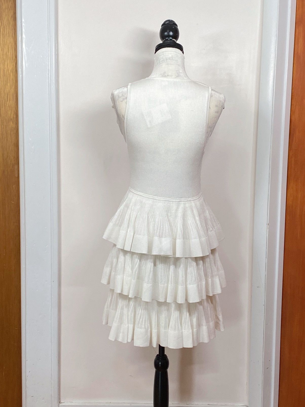Zimmermann Zimmermann Crush Ruffled tiered minidress size 3/us size 10 Size L / US 10 / IT 46 - 6 Thumbnail