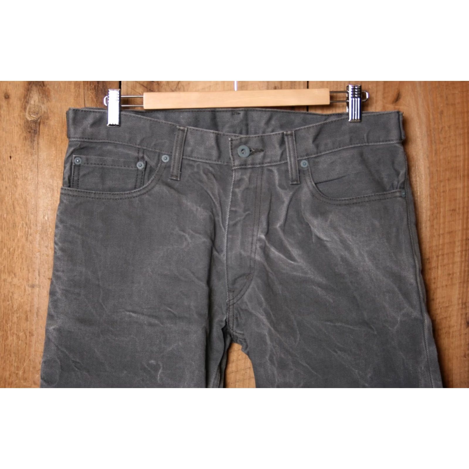 Levi's LEVI'S 514 Slim Straight 6-Pocket Denim Jeans Gray 34x30 Regular Men Jeans Size US 34 / EU 50 - 2 Thumbnail