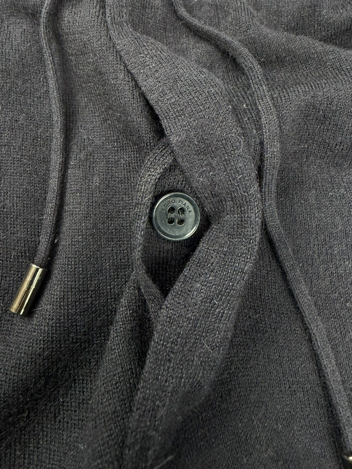 Loro Piana Loro Piana Cashmere Cotton Sweatpants Navy Size 3XL Size US 38 / EU 54 - 10 Thumbnail