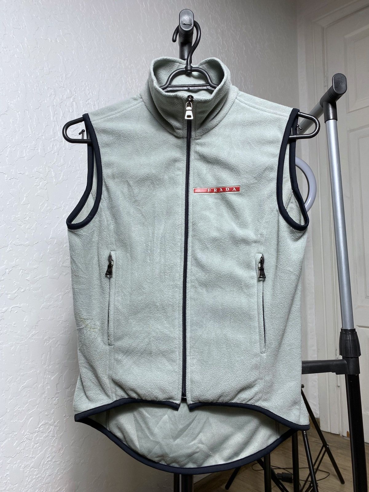 Prada Vintage Sport Fleece Vest