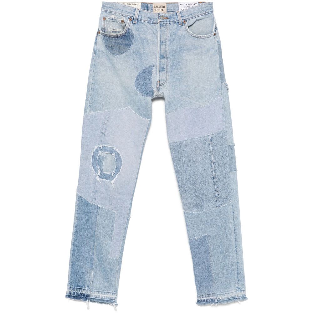 Gallery Dept. Gallery Dept. BLUE Denim - Regular & Straight-Leg Jeans Size US 33 - 1 Thumbnail