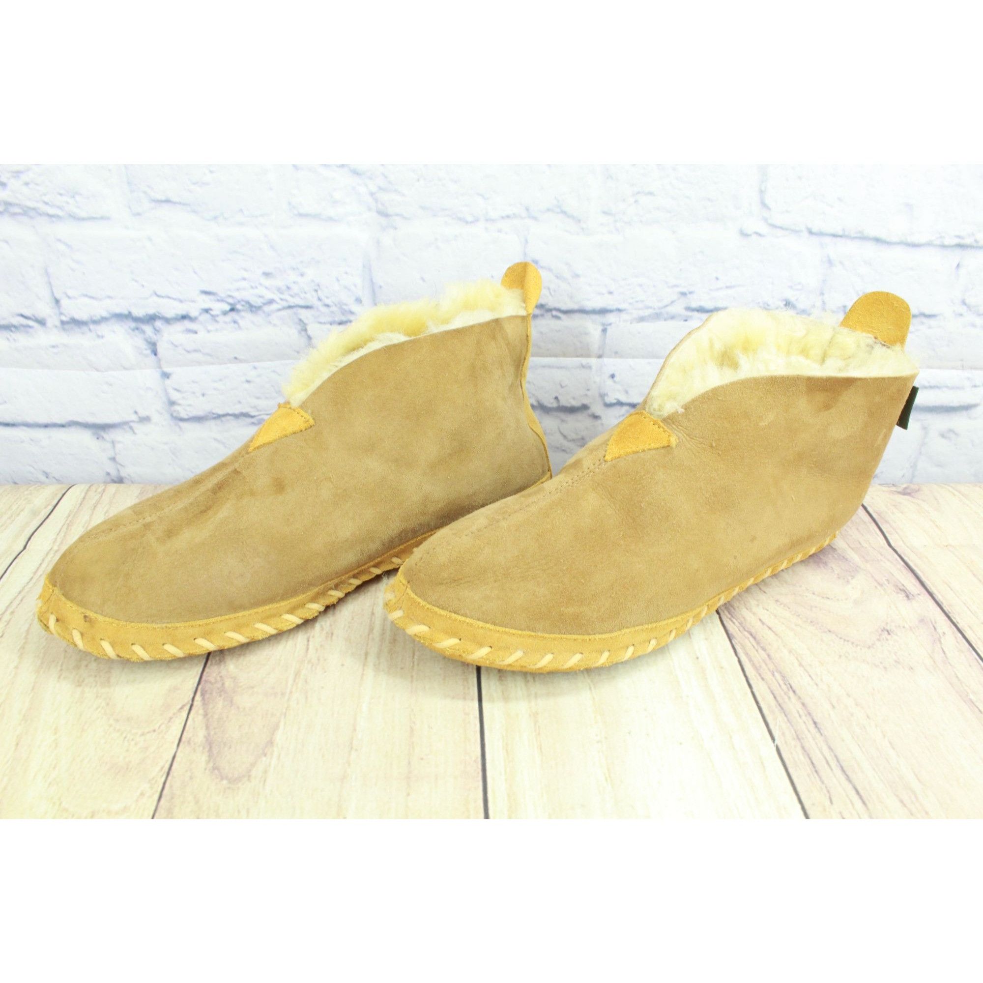 L.L. Bean LL Bean Men's Wicked Good Slippers Booties Brown Size 11 M Size US 11 / EU 44 - 2 Thumbnail