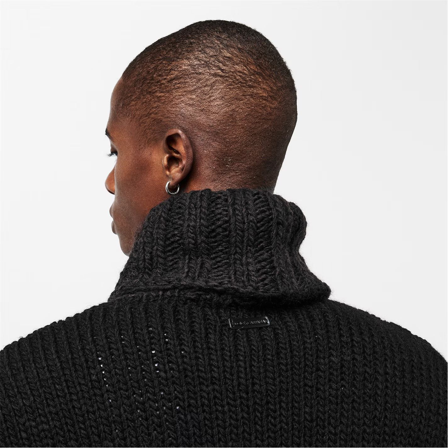 Dolce & Gabbana o1g2r1mq0426 Crew Neck Jumper in Black/Grey Size US XL / EU 56 / 4 - 4 Thumbnail