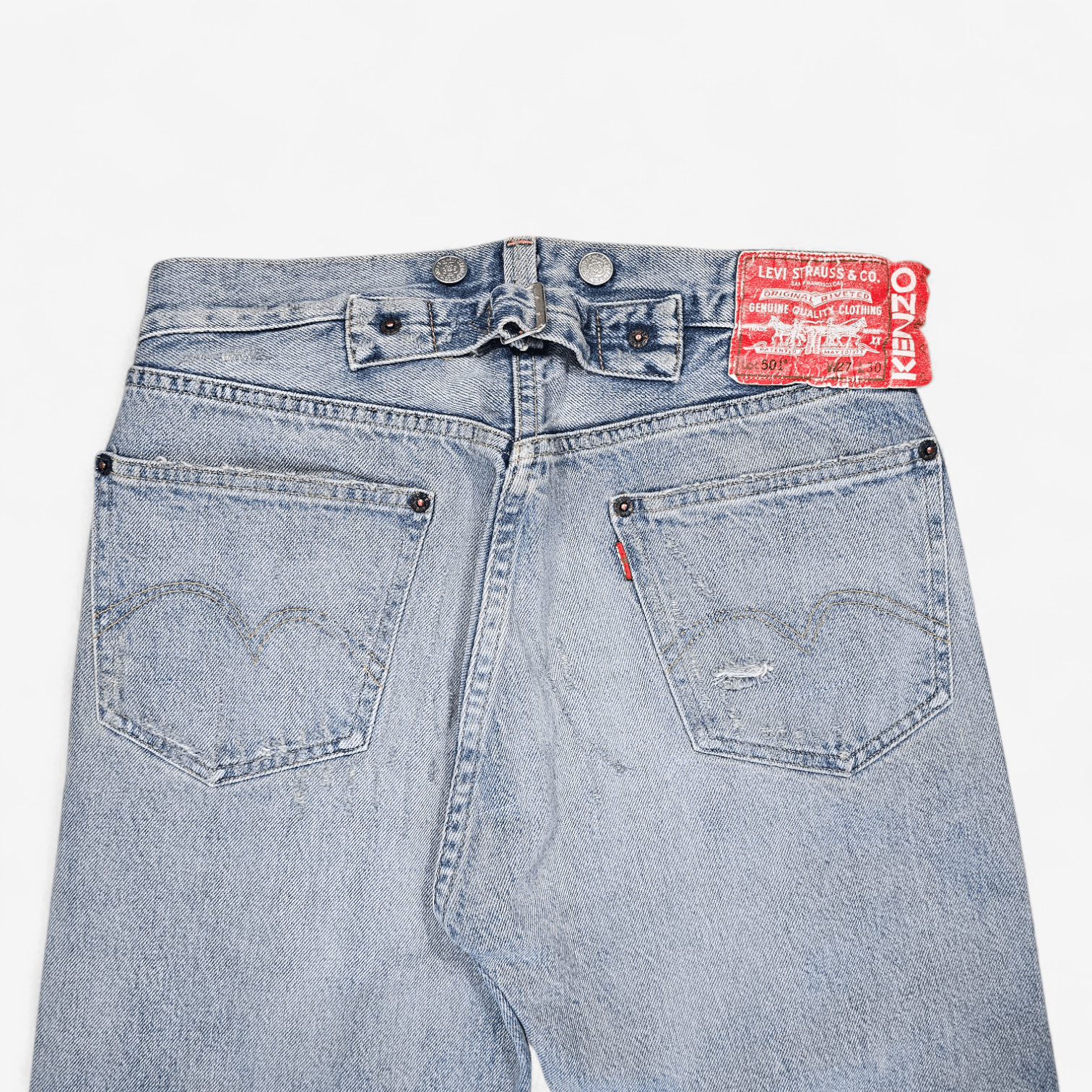 Kenzo × Levi's Levi's x Kenzo 1933 501 Selvedge Big E Made in Japan Size US 27 - 8 Thumbnail