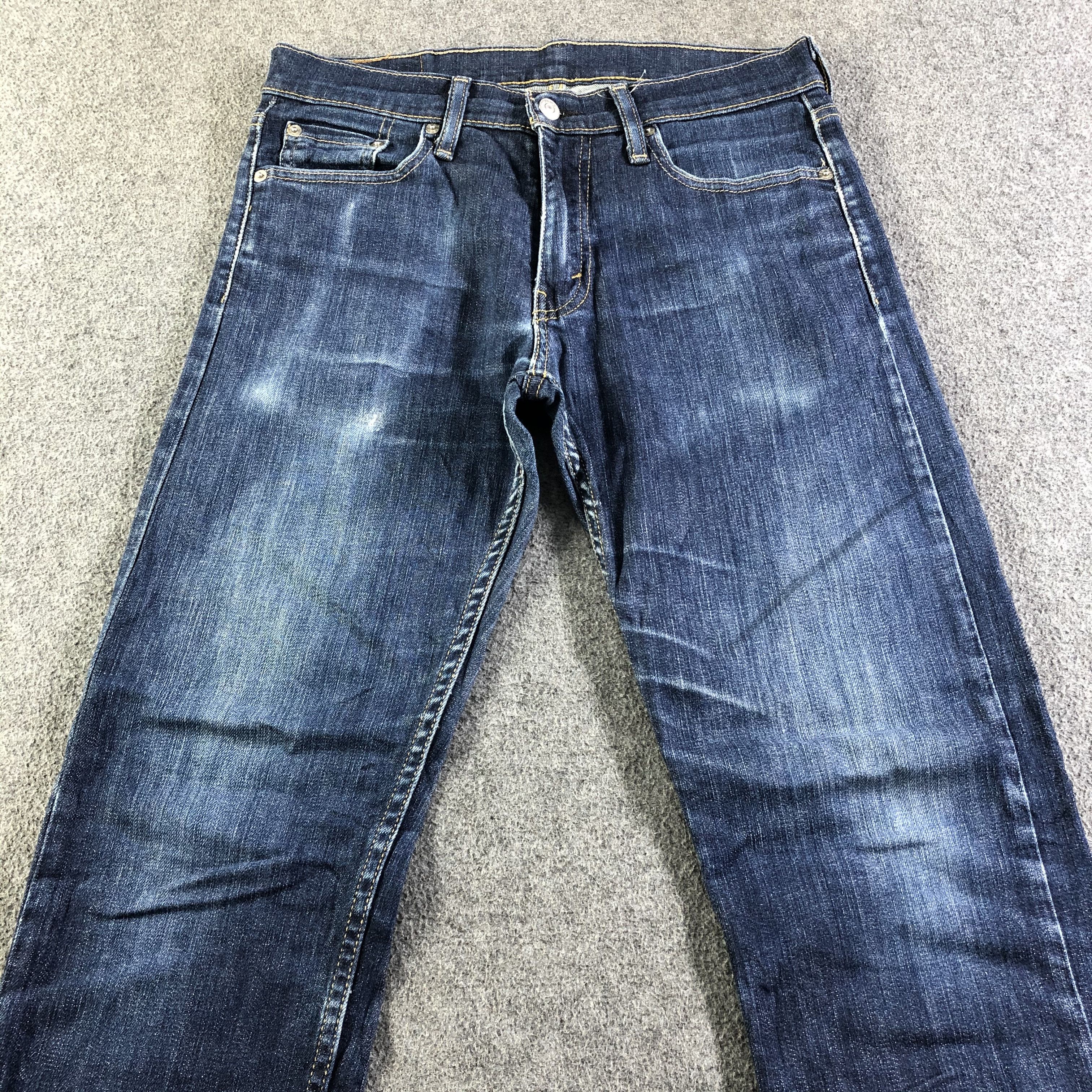 Levi's Vintage Blue Wash Levis 513 Jeans-J4449 Size US 30 / EU 46 - 3 Thumbnail