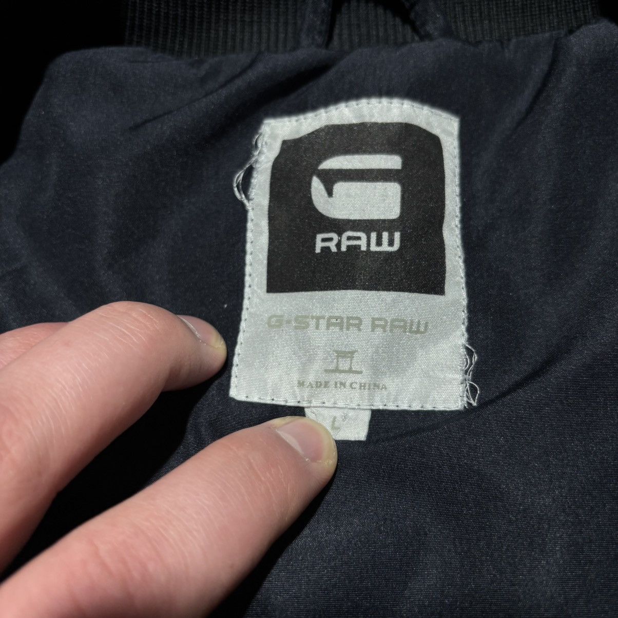 G-Star G Star Raw Bomber Jacket men's size L rare logo Size US L / EU 52-54 / 3 - 8 Thumbnail