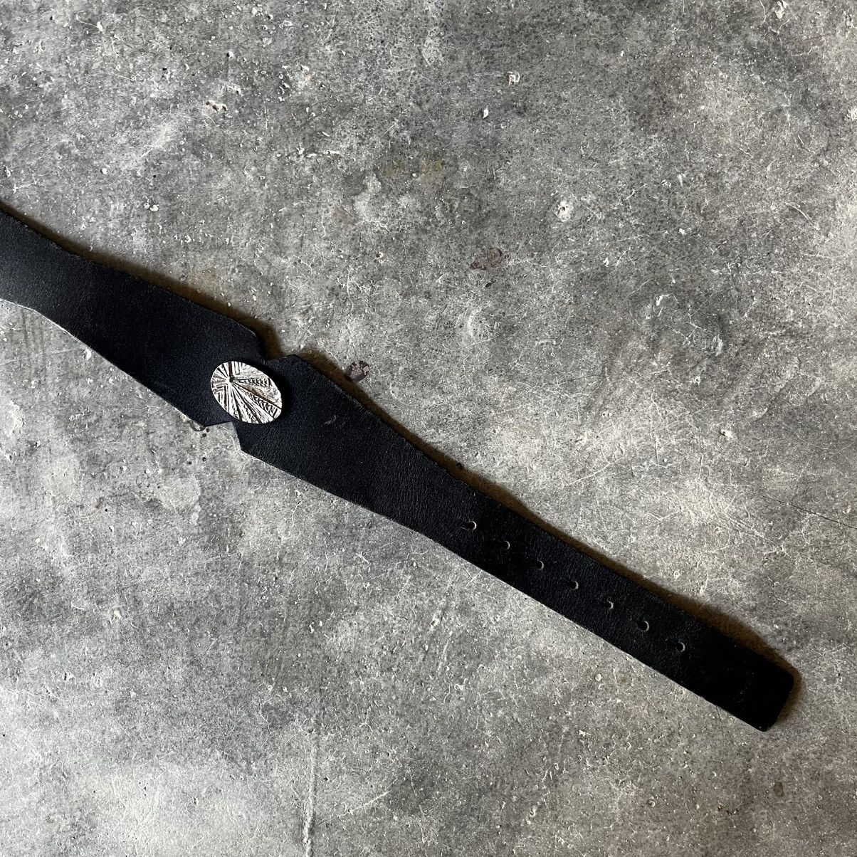 Cowboy Equipment VINTAGE COWBOY LEATHER BELT Size 30 - 5 Thumbnail