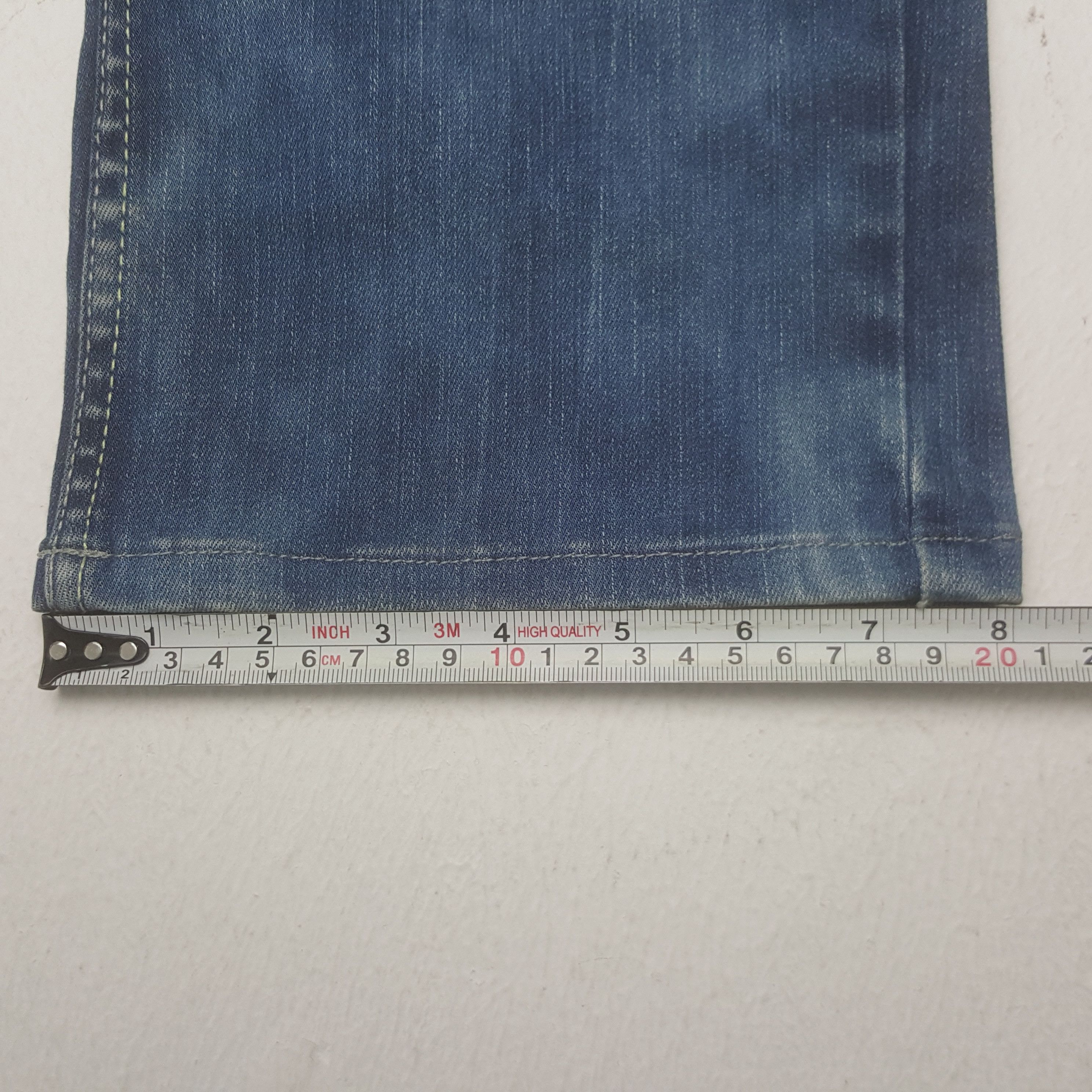 Christian Audigier Vintage Ed Hardy by Christian Audiger Embroidery Denim Jeans Size 32" / US 10 / IT 46 - 14 Thumbnail