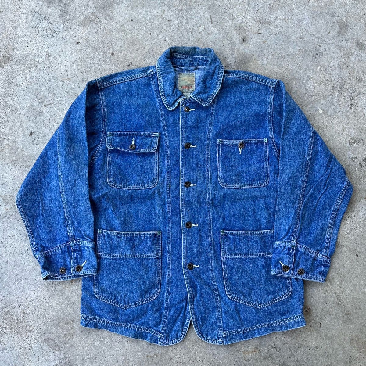 Uniqlo Uniqlo worker denim jacket Size US M / EU 48-50 / 2 - 1 Thumbnail