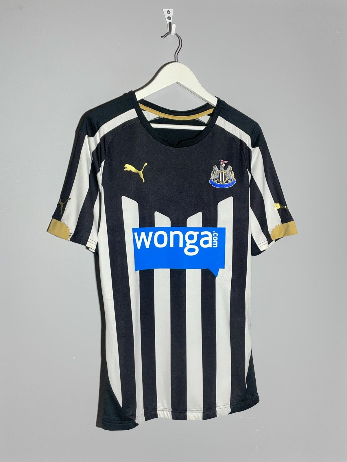 Puma Newcastle United Puma 2014/15 Home Player Issue Jersey Size US XL / EU 56 / 4 - 2 Thumbnail