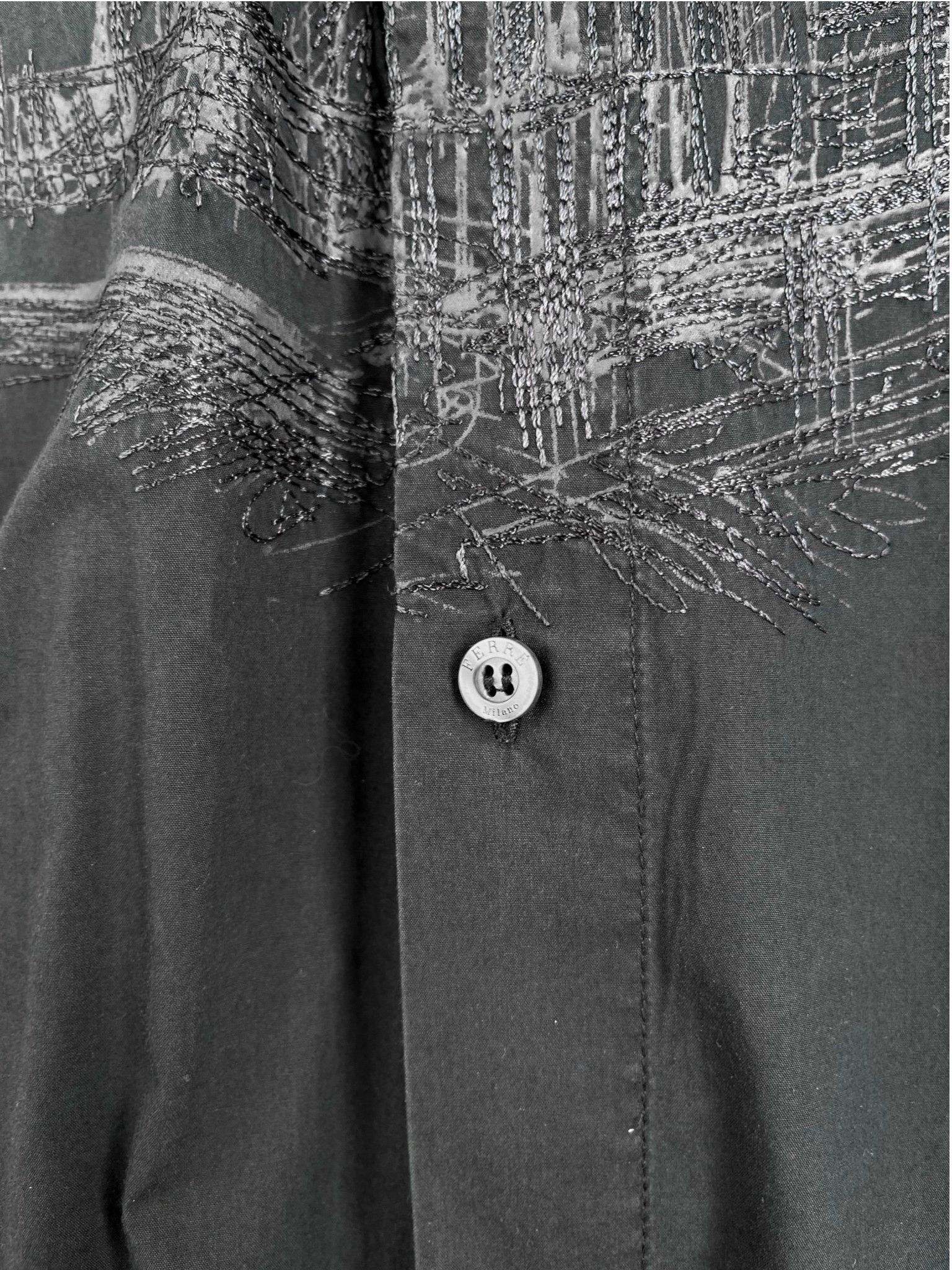 Gianfranco Ferre Gianfranco Ferrè 2000's Cotton Shirt Architectural Print Size US XL / EU 56 / 4 - 6 Thumbnail