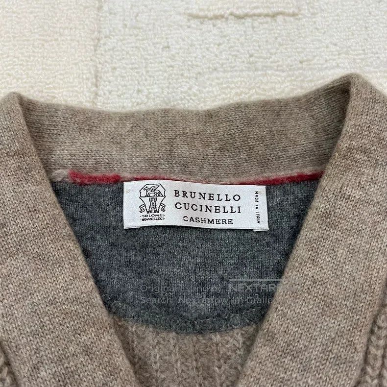 Brunello Cucinelli Brunello Cucinelli Khaki cashmere cardigan Size XS / US 0-2 / IT 36-38 - 4 Thumbnail