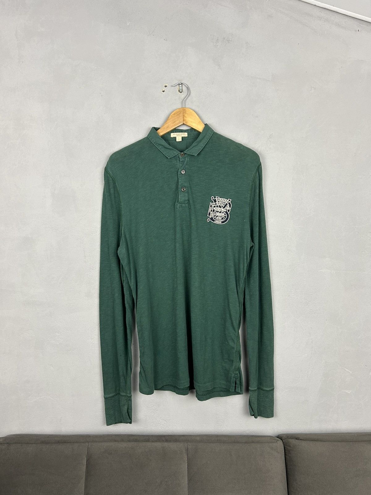 Burberry Very rare Burberry polos long sleeve Size US S / EU 44-46 / 1 - 1 Thumbnail