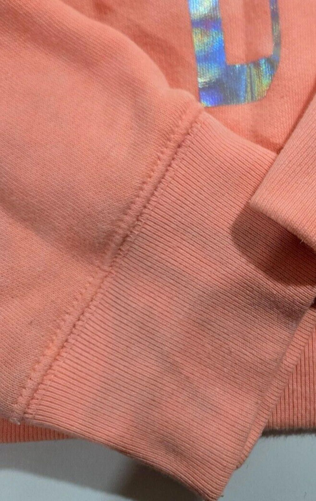 Designer Victoria's Secret PINK Metallic Full Zip Hoodie Size Large Size L / US 10 / IT 46 - 8 Thumbnail