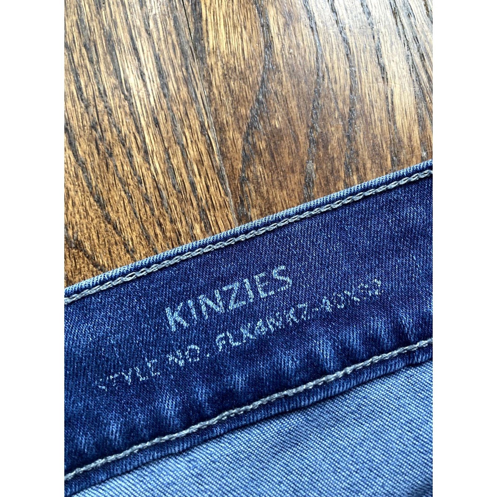 Denime Mugsy Jeans Kinzies FLX4NKZ Jeans 40x32 Blue Denim Regular Fit 5-Pocket Mens Mens Size US 40 / EU 56 - 7 Thumbnail