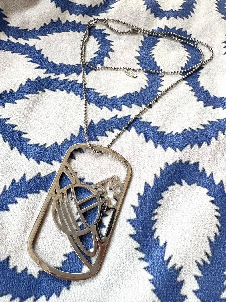 Vivienne Westwood Vivienne Westwood Vintage Skeletal Saturn Military Badge N Size ONE SIZE - 4 Thumbnail