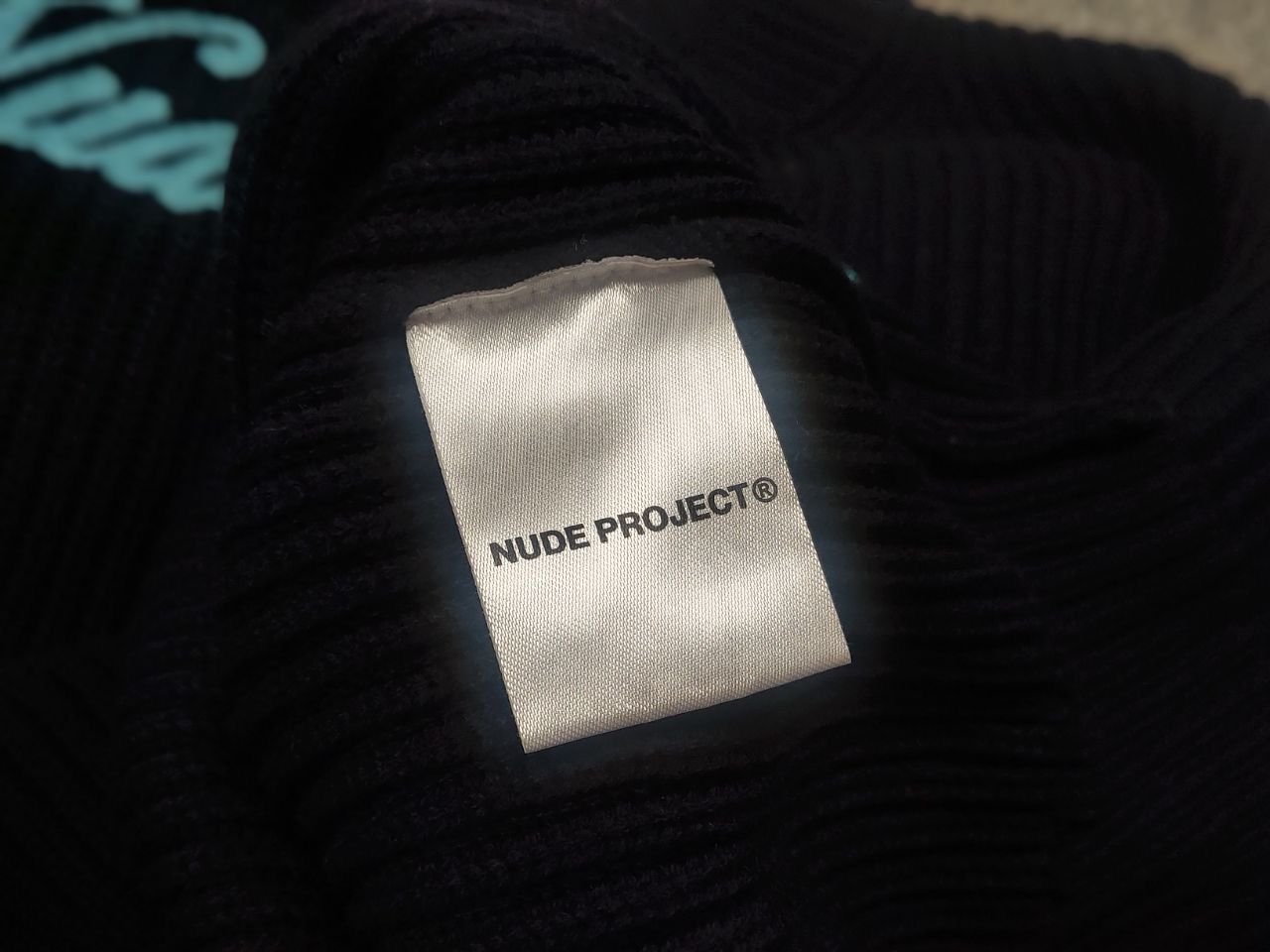 Nude Nude Project by Artists Design ribbed Script Knit Sweater Size US M / EU 48-50 / 2 - 12 Thumbnail