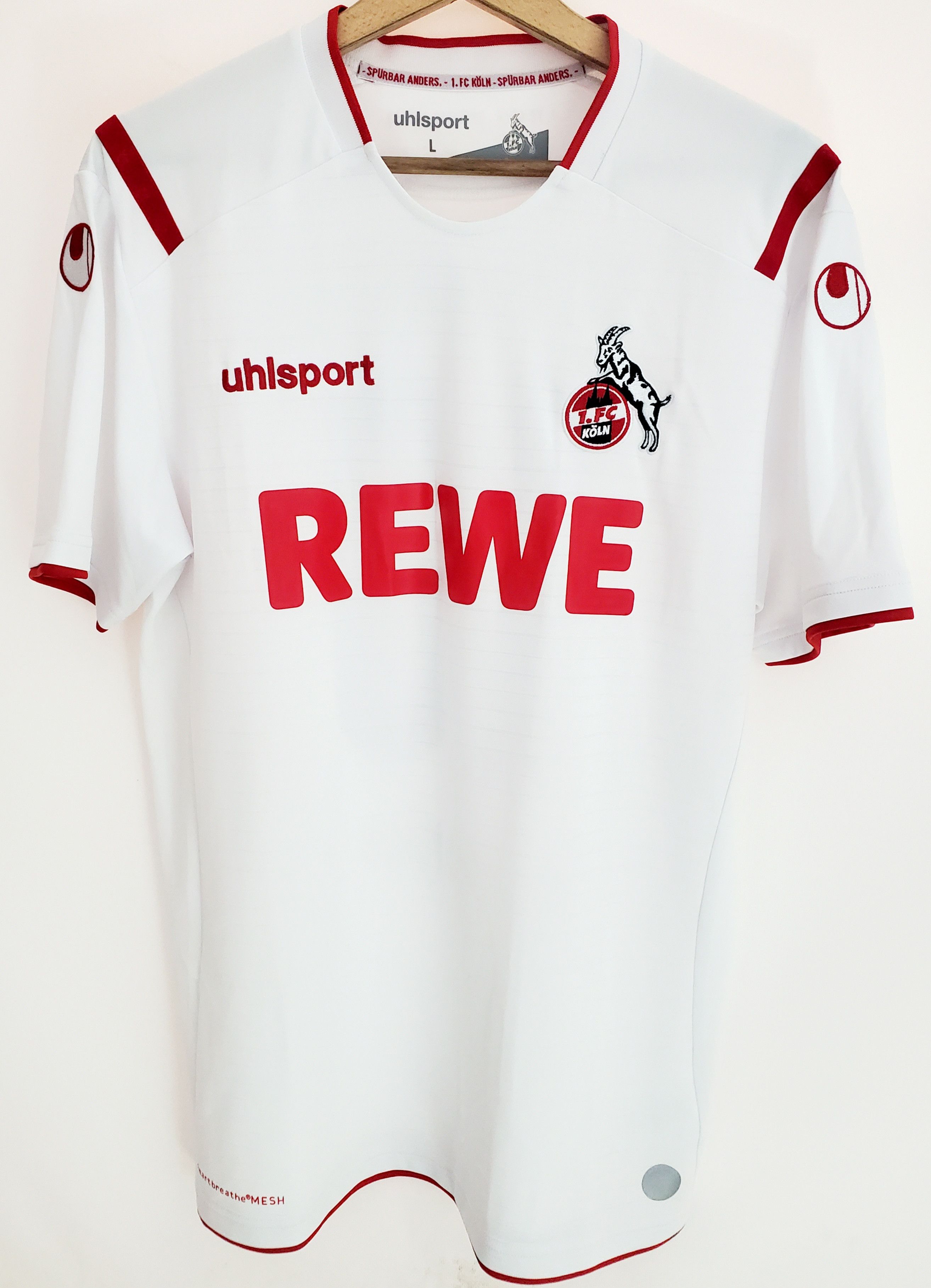 Sports Specialties 1. FC Köln Koln 2019/2020 Home Jersey Uhlsport L Size US L / EU 52-54 / 3 - 1 Thumbnail