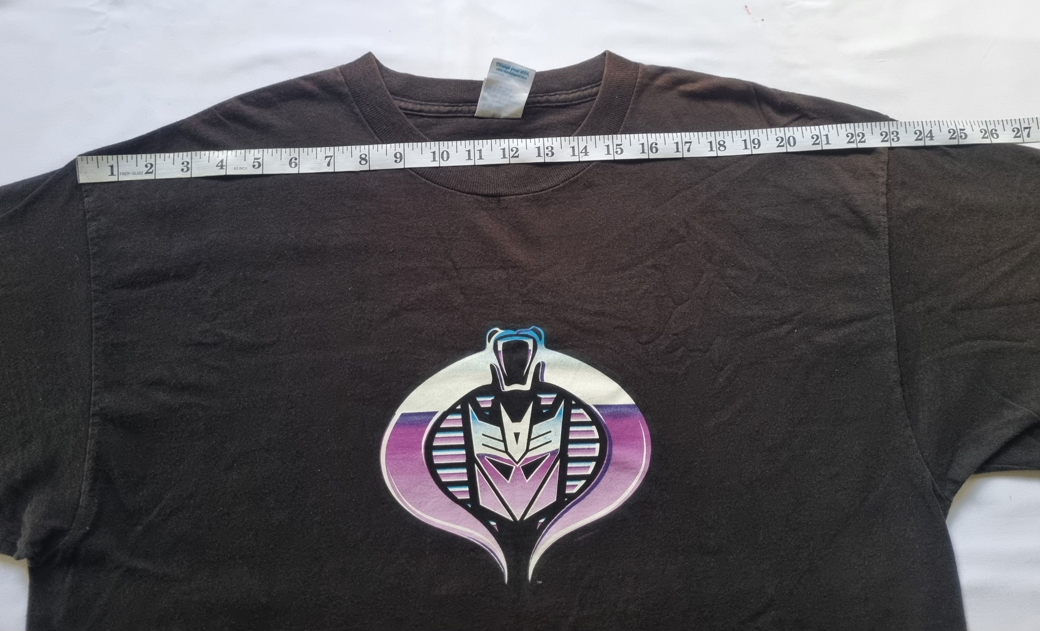 Transformers × Vintage Transformer Decepticon Cobra T Shirt Size US XL / EU 56 / 4 - 5 Thumbnail
