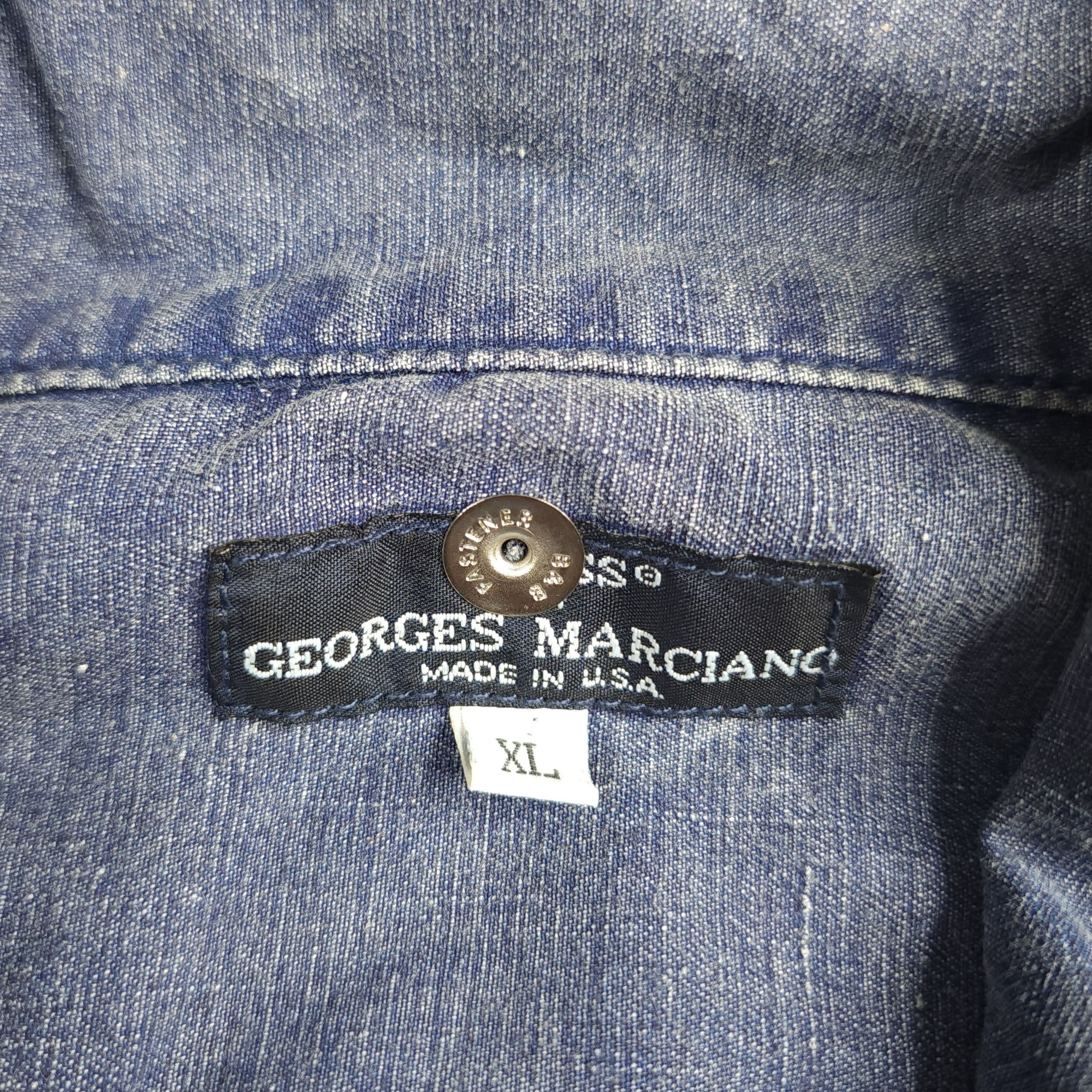 Guess Guess US by George Marciano denim hooded jacket Size XL Size US XL / EU 56 / 4 - 6 Thumbnail