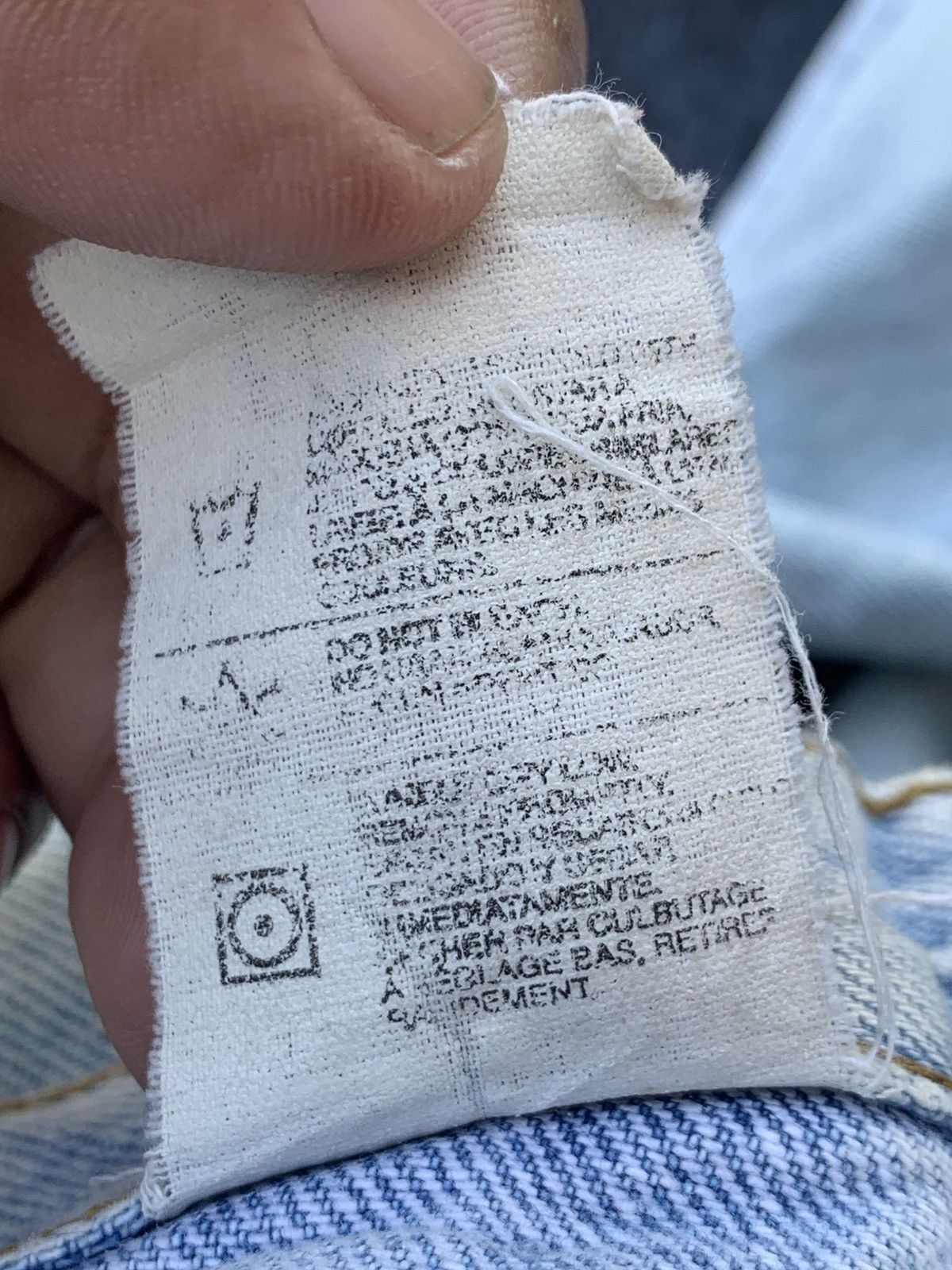 Carhartt Distressed CARHARTT vintage straight cut & dirty. Size US 32 / EU 48 - 4 Thumbnail