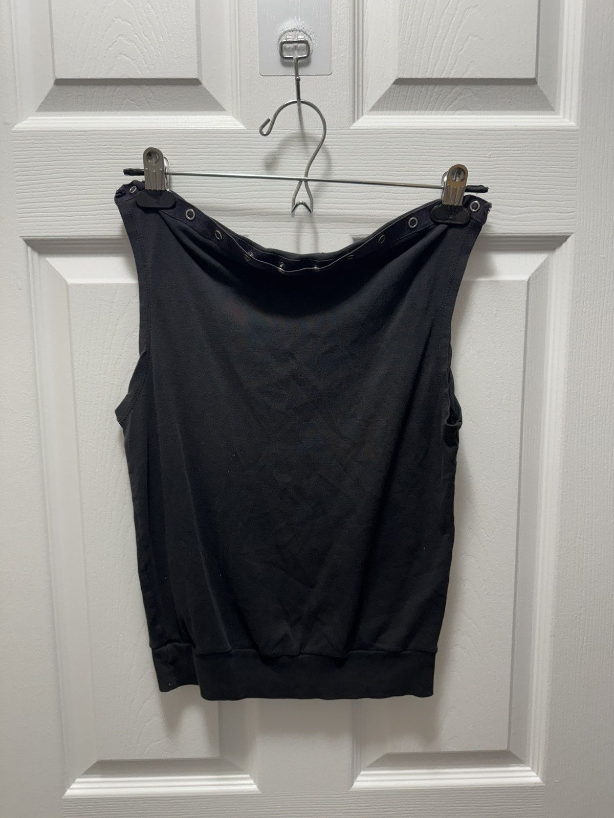 Bdg BDG Avant Garde Bondage Button Adjustable Punk Top Cotton Size US S / EU 44-46 / 1 - 1 Thumbnail