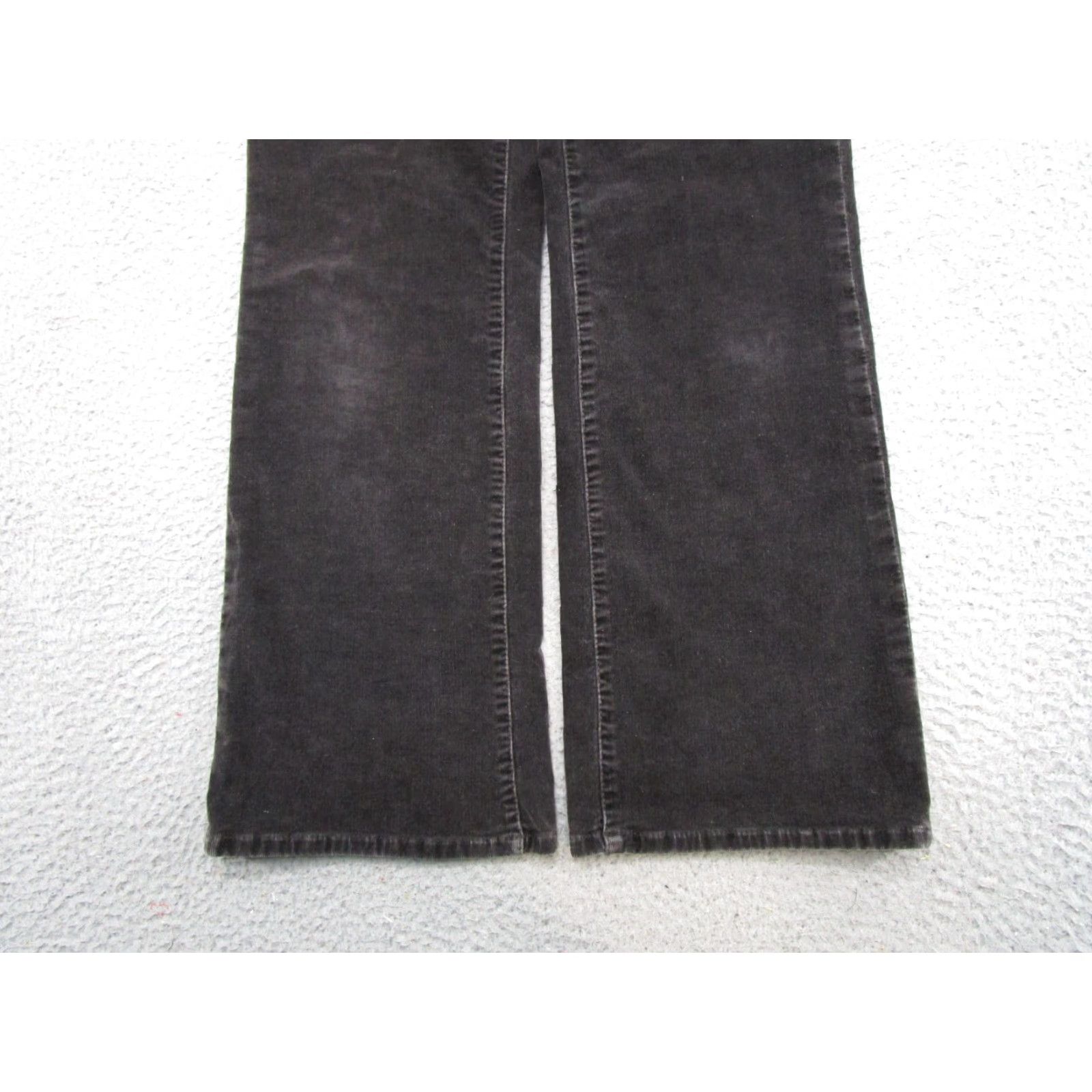 AG Jeans Jag Jeans Women's Casual Black Corduroy Pants Stretch 8P 29x29 Size 30" / US 8 / IT 44 - 2 Thumbnail