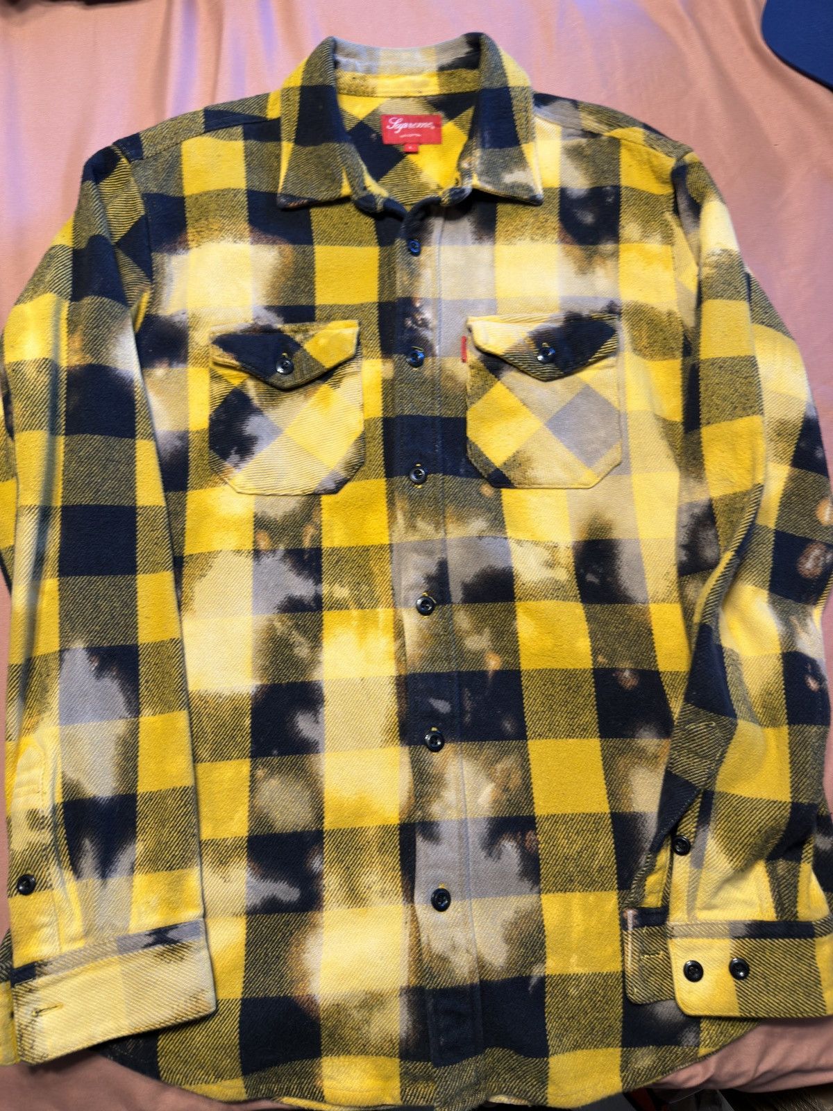 Supreme SUPREME BLEACHED BUFFALO HEAVYWEIGHT FLANNEL Size US L / EU 52-54 / 3 - 5 Thumbnail