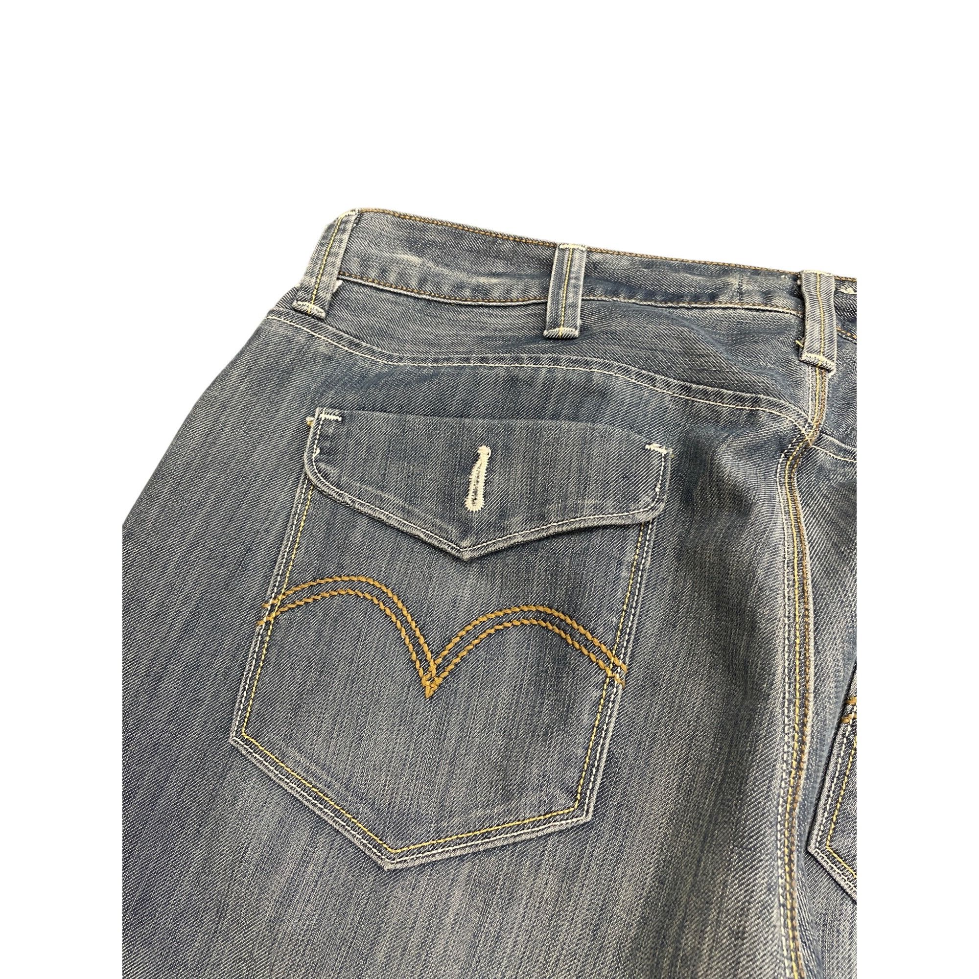 Levi's Levis 514 Slim Straight Mens Blue Jeans Size 34x32 SKU 8377 Size US 40 / EU 56 - 11 Thumbnail