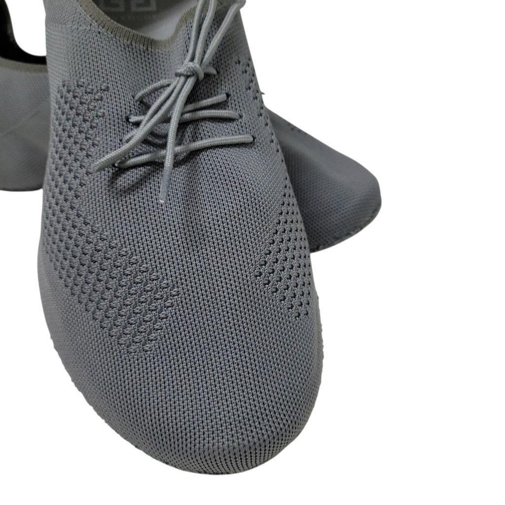 Givenchy Givenchy Men TK-360 Gray Laces Up Knit Sneakers EU45 (US11) Size US 11 / EU 44 - 7 Thumbnail