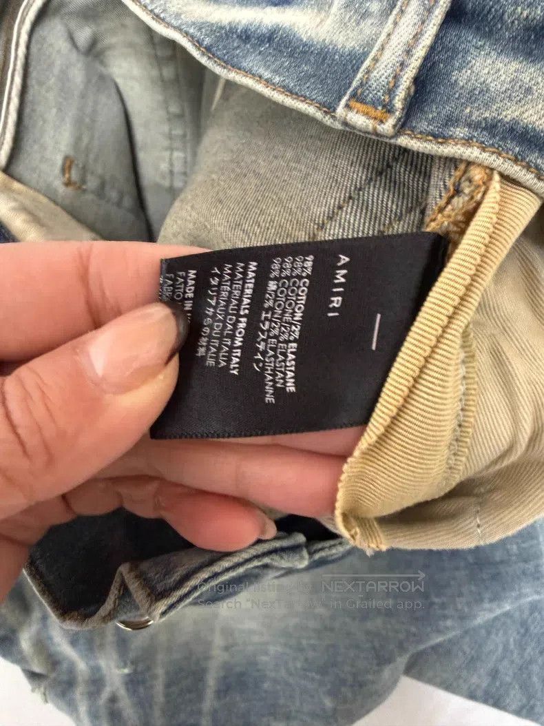 Amiri Amiri Size 33 Jeans Size US 33 - 3 Thumbnail
