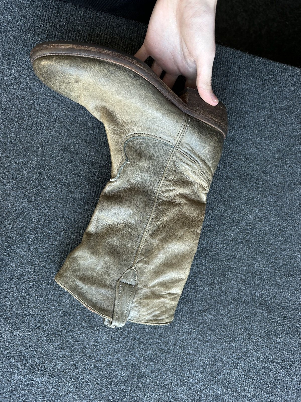 Other RARE🚨 CATARINA MARTINS LUXURY HIGH BOOTS WOMEN LEATHER Size US 8 / IT 38 - 13 Thumbnail
