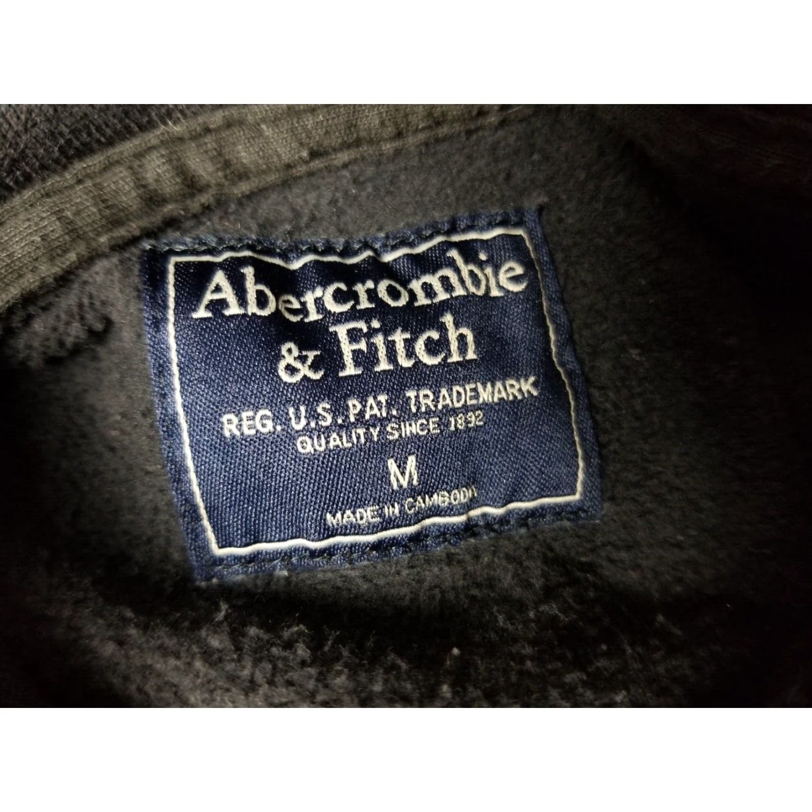 Abercrombie & Fitch VINTAGE Abercrombie and Fitch BIG LOGO PRINT HOODIE MEN'S SZ MEDIUM Shirt M Navy Logo 90s Mens Size US M / EU 48-50 / 2 - 3 Thumbnail