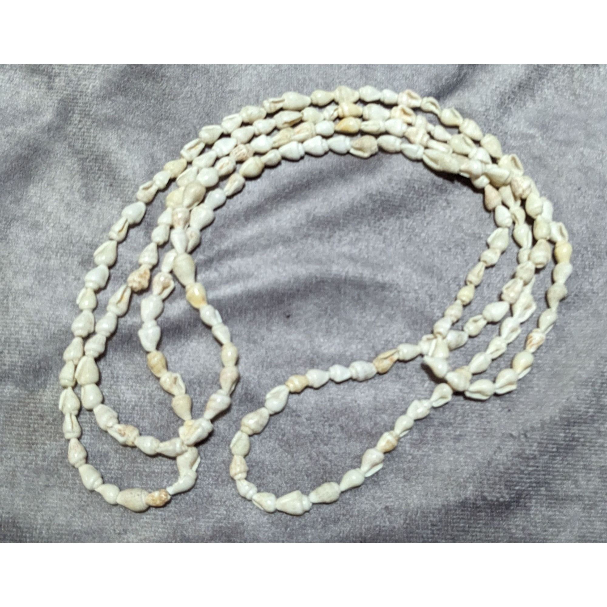 Other White And Cream Mini Shell Beaded Necklace Size ONE SIZE - 7 Thumbnail