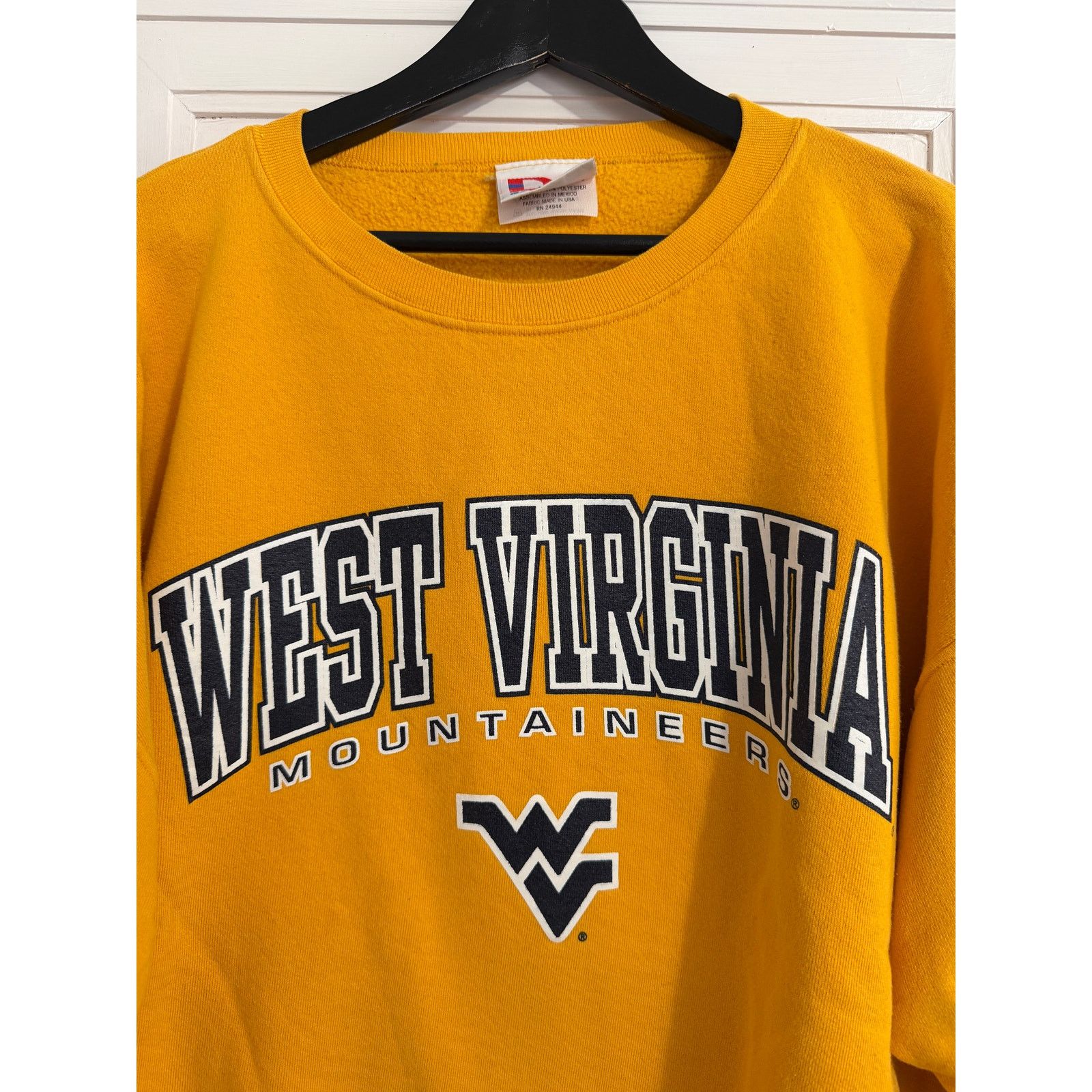 NCAA Vintage West Virginia Mountaineers Crewneck Sweatshirt XXL Size US XXL / EU 58 / 5 - 2 Thumbnail