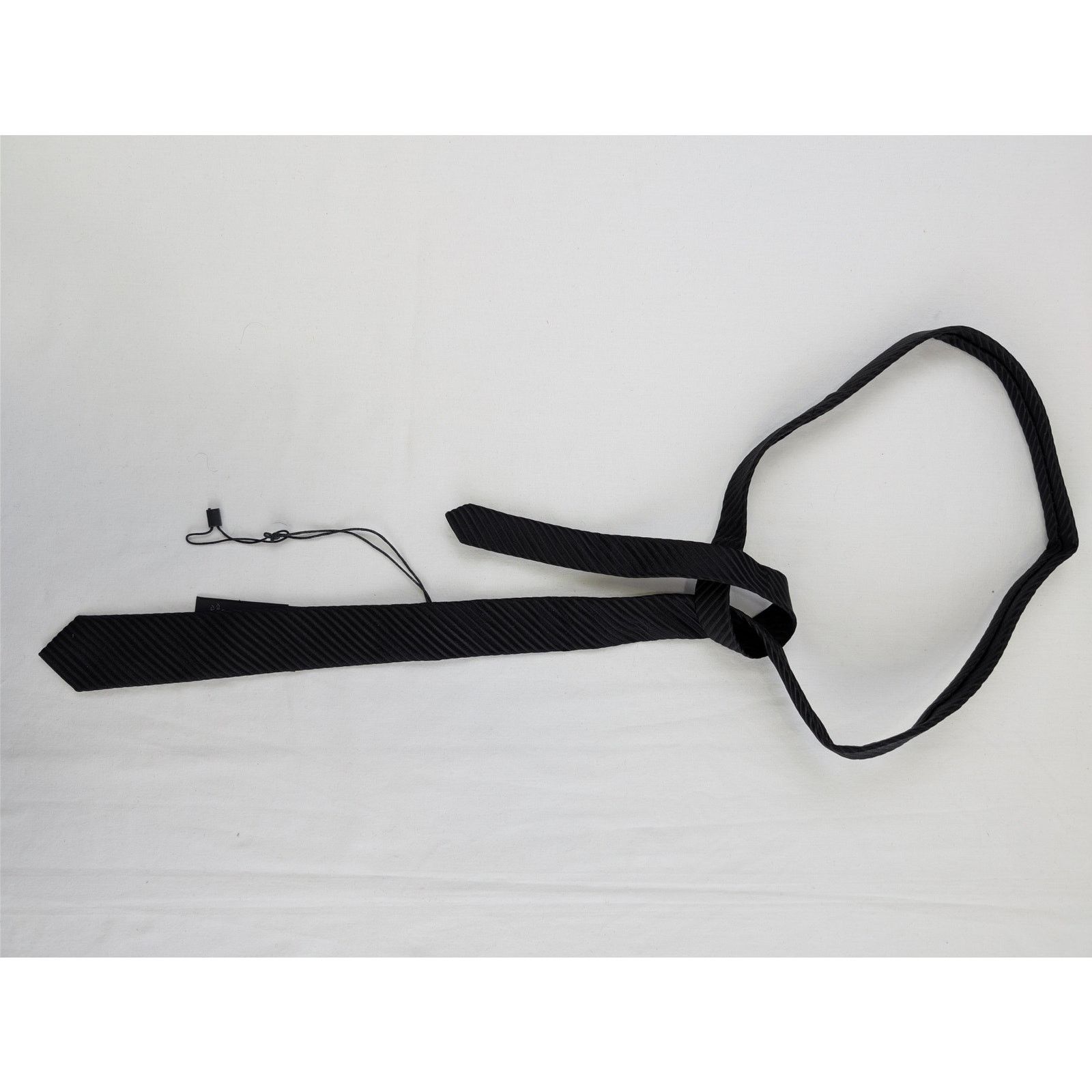 Saint Laurent Paris o1rshd1 Size: OS / Tie in Black Size ONE SIZE - 3 Thumbnail
