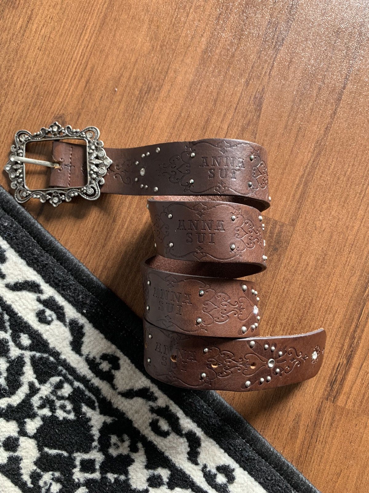 14th Addiction × If Six Was Nine × KMRii KMRii Leather Belt with Bags |  Grailed