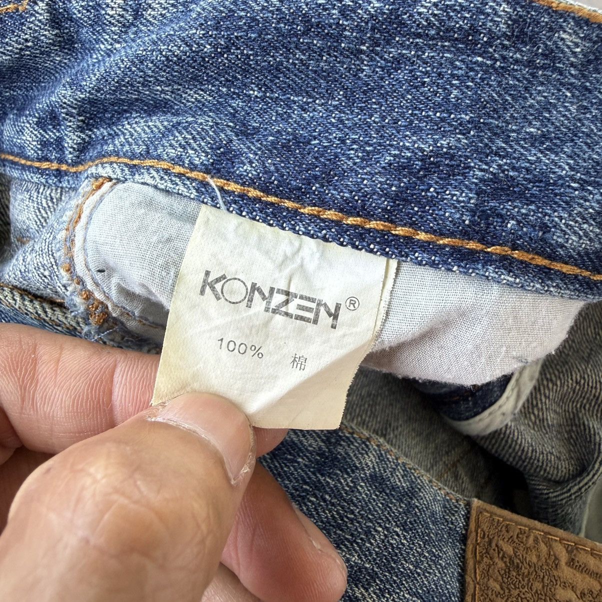 Japanese Brand W32 Vintage Koizen Faded Denim Jean Pants Size US 32 / EU 48 - 11 Thumbnail
