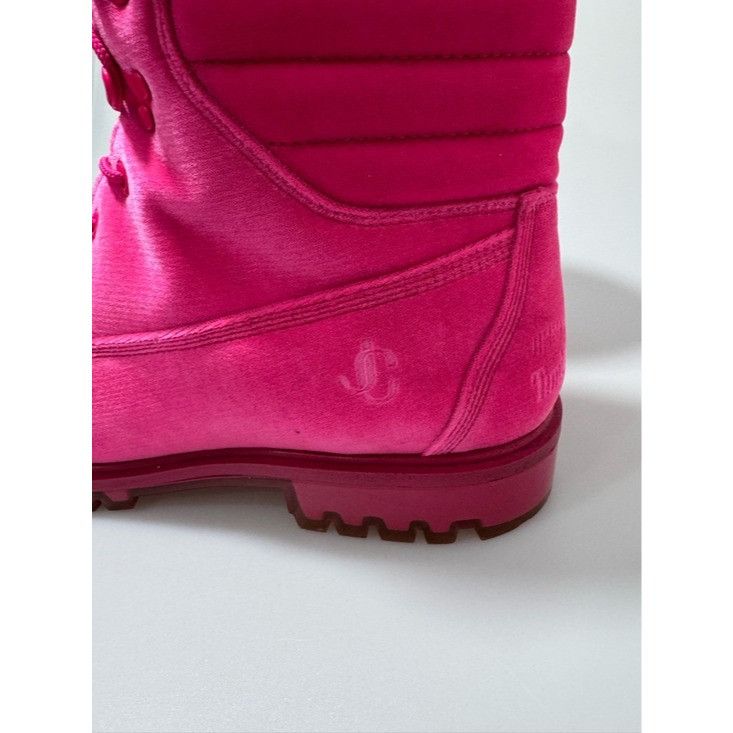 Timberland Jimmy Choo x Timberland Ankle Boots Pink Men’s Size 11 Size US 11 / EU 44 - 2 Thumbnail