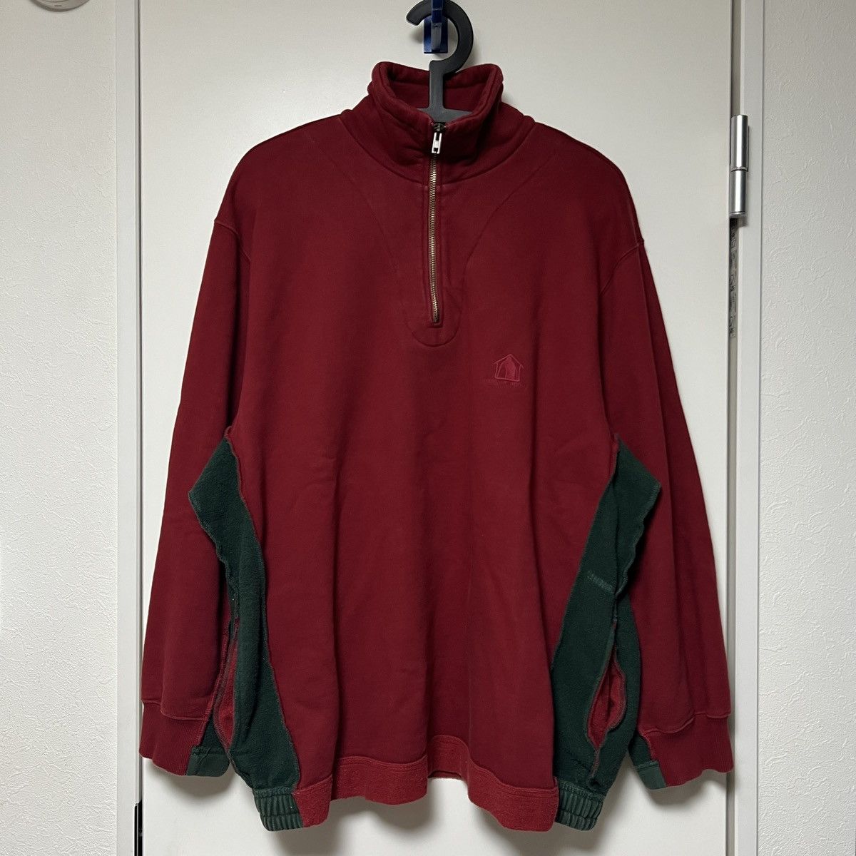 Vetements Vetements Inside Out Oversized Half Zip Sweatshirt Size US XS / EU 42 / 0 - 1 Thumbnail
